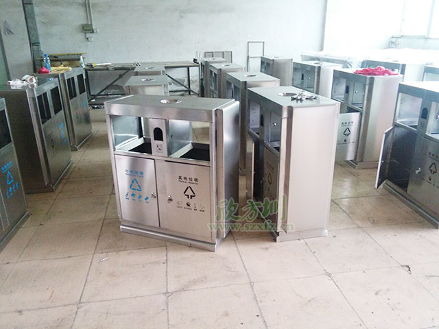    創(chuàng)新不銹鋼垃圾桶 讓環(huán)境更有價值！