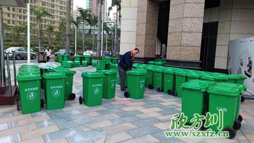 欣方圳塑料環(huán)保垃圾桶，天津市場銷量倍增