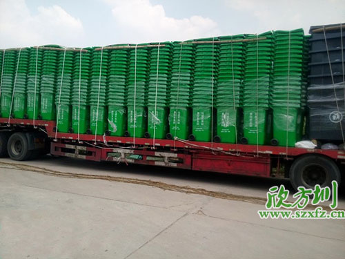 欣方圳塑料環(huán)保垃圾桶，天津市場銷量倍增