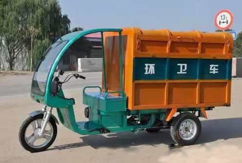 三亞街道上的垃圾箱將被取消，實施三輪電動車定時上門收集！